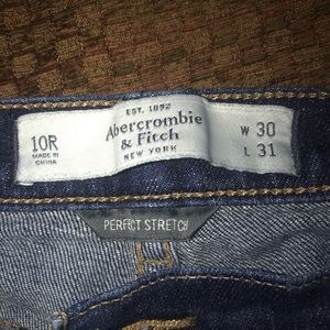Abercrombie and Fitch skinny jeans